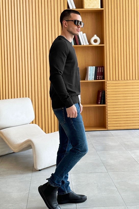 Джемпер чёрного цвета Tommy Hilfiger