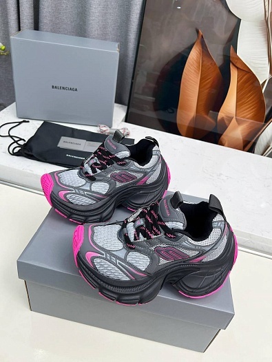 Женские кроссовки Balenciaga 10XL premium  - Pink / Grey   
