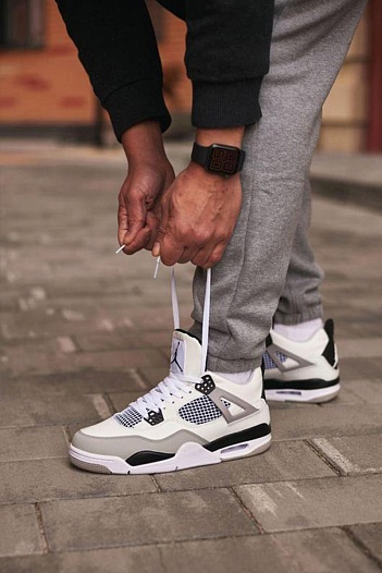 Кроссовки ANike J4 Retro "Military Black"   