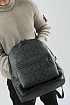 Кожаный рюкзак Coach monogram 40x30x16 см