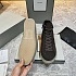 Замшевые кроссовки с мехом Tom Ford high-top - Brown