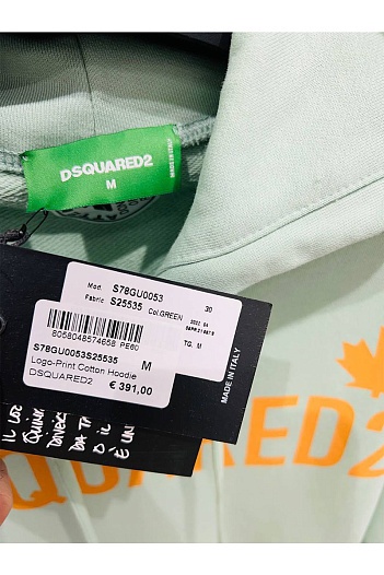 Мужское худи Dsquared2 One Life logo-print   