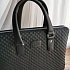 Кожаная сумка Gucci GG Supreme briefcase 38х28 см