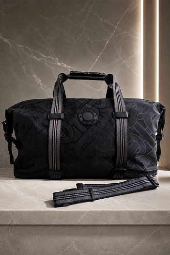 Текстильная дорожная сумка Burberry 50x28 см   