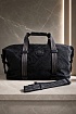 Текстильная дорожная сумка Burberry 50x28 см