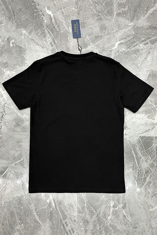 Чёрная футболка Роlо Ralрh Lаurеn basic