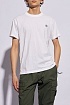 Мужская футболка Stone Island compass-patch - White