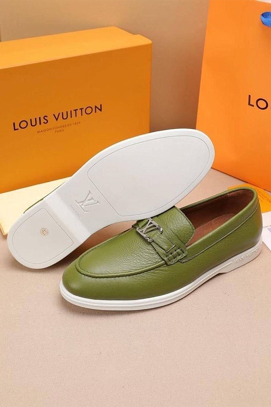 Мужские кожаные лоферы Louis Vuitton Estate