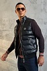 Чёрный мужской жилет Philipp Plein