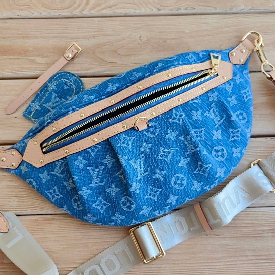 Поясная сумка Louis Vuitton High Rise Monogram Denim 39x16.5 см