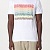 Мужская белая футболка Dsquared2 Rainbow logo-print