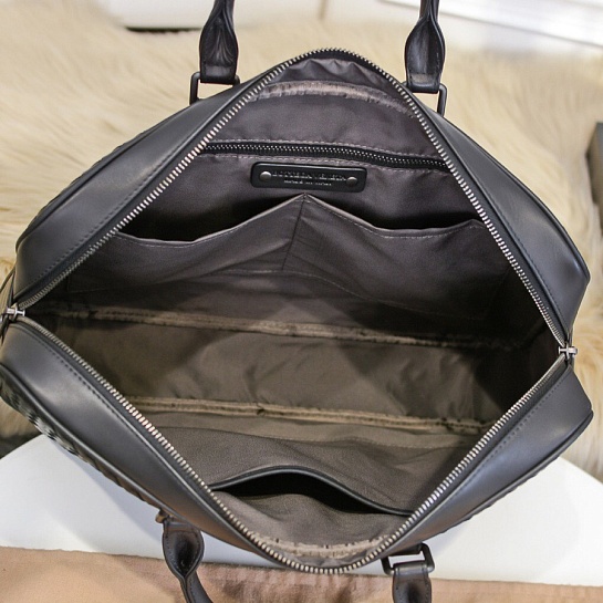 Кожаный портфель Bottega Veneta Premium 39x29x7 см