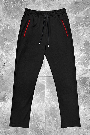 Мужские чёрные штаны Stefano Ricci   