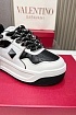 Кожаные кроссовки Valentino One Stud XL - White / Black