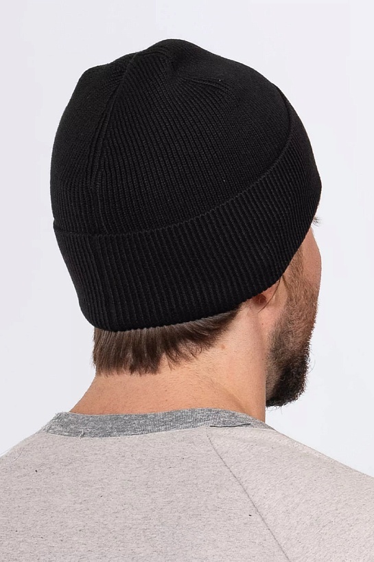 Шапка чёрного цвета Emporio Armani 7 Mountain U Shield