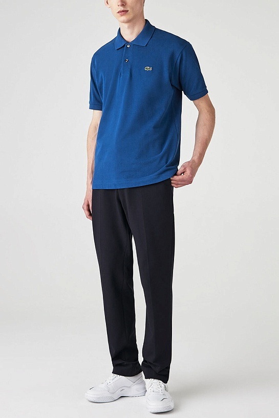 Мужское синее поло Lacoste Classic Fit