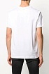 Белая футболка Dolce & Gabbana crown bee V-neck