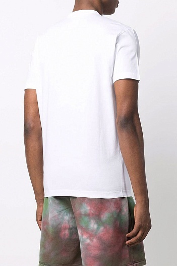 Мужская футболка Dsquared2 "Sweat and Tears" - White   