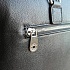Кожаная чёрная сумка Montblanc 39x29 см