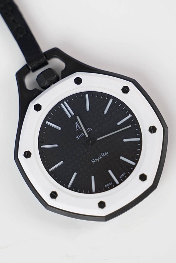 Часы Audemars Piguet x Swatch "Royal Pop" Ocho Negro premium   