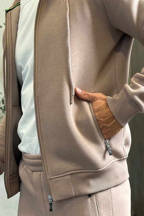 Утеплённая кофта на флисе Hugo Boss