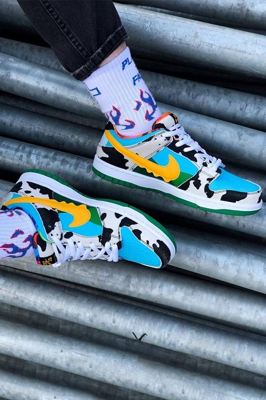 Кроссовки Ben & Jerry’s x Nike SB Dunk Low "Chunky Dunky"