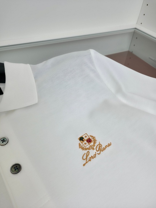 Мужское белое поло Brunello Cucinelli premium