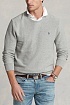 Мужской джемпер Роlо Ralрh Lаurеn pony-embroidered - Grey