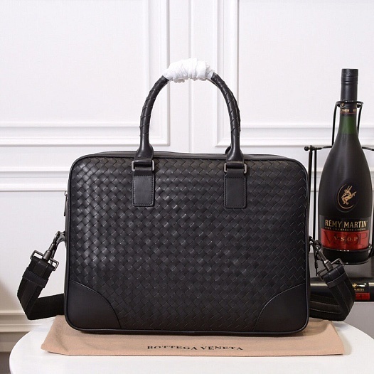 Кожаный портфель Bottega Veneta Premium 41x30x9 см   