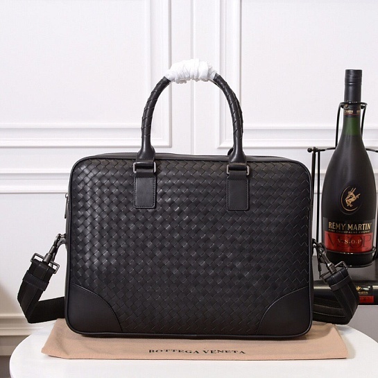 Кожаный портфель Bottega Veneta Premium 41x30x9 см