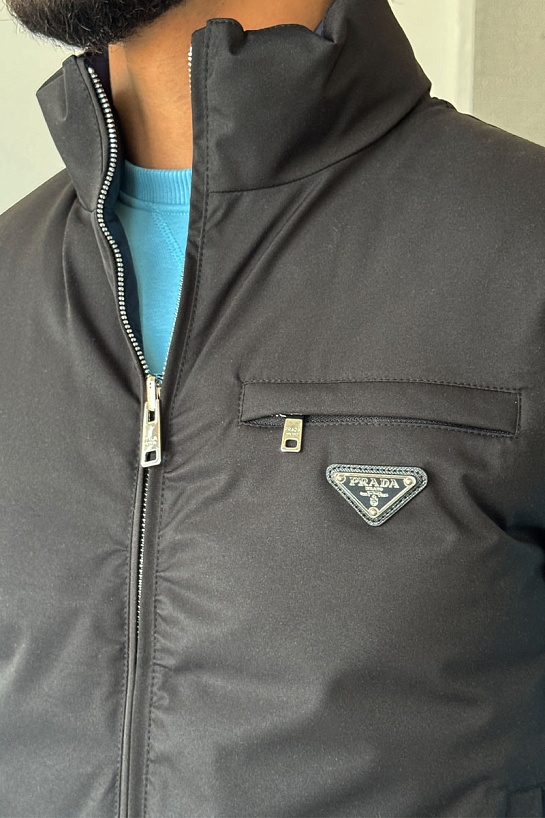 Мужской двусторонний жилет Prada 