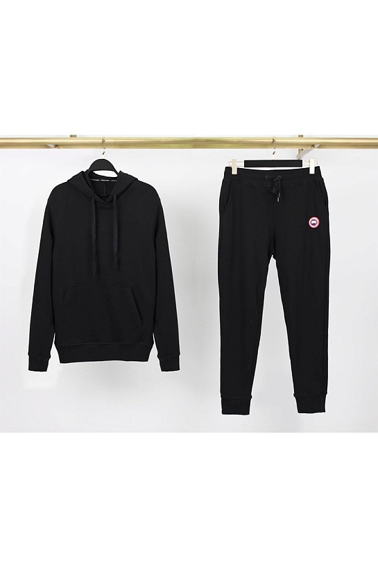 Чёрный спортивный костюм Canada Goose Huron