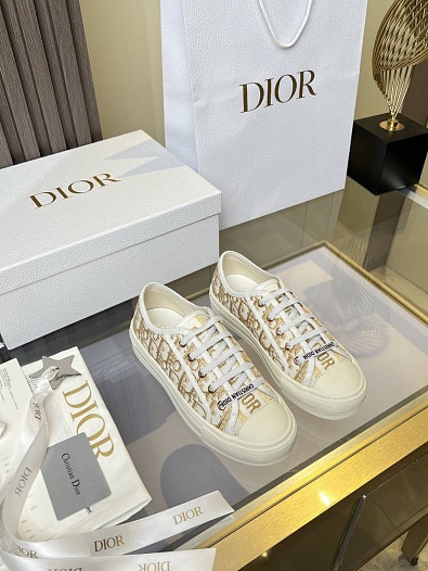 Женские кеды на платформе Dior Walk'n' premium   