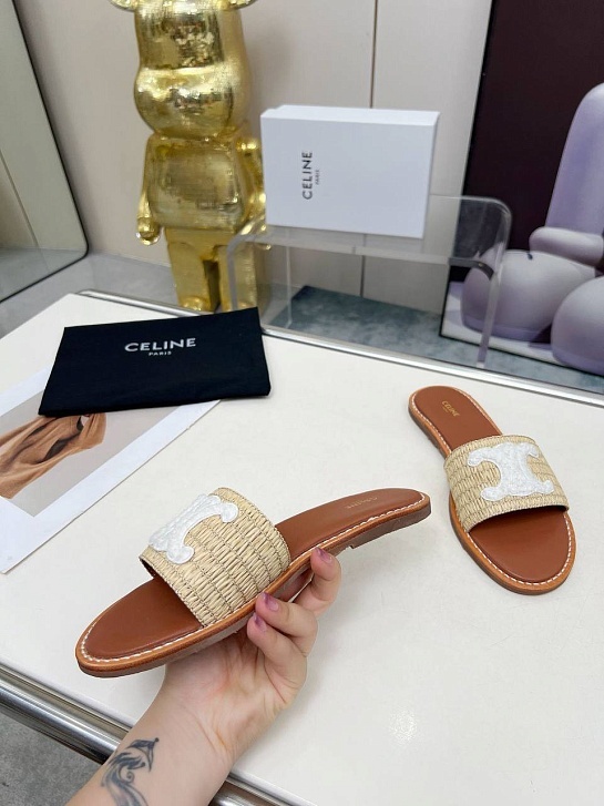 Женские шлёпанцы Celine
