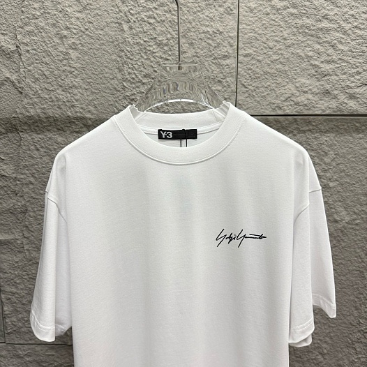 Белая футболка Y-3 Yohji Yamamoto x Adidas Premium   