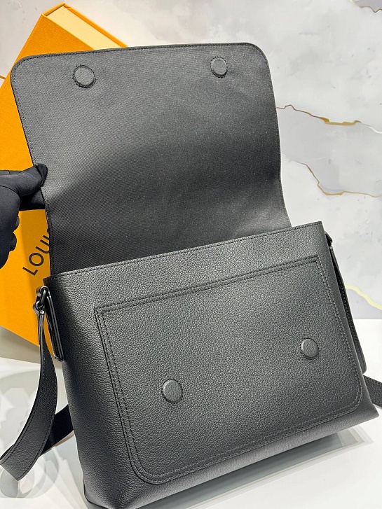 Кожаная сумка Louis Vuitton Speed Messenger premium 33x25x12 см