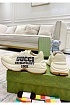 Кожаные кроссовки Gucci Rhyton "25" - Beige