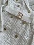 Женское бандажное платье с ремнем Balmain