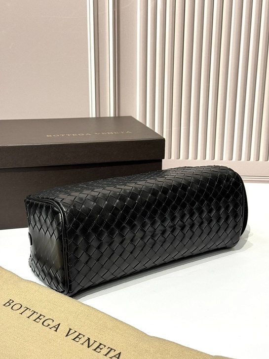 Кожаный несессер Bottega Veneta Intreccio premium 25x14x8 см