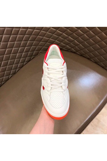 Мужские кожаные кроссовки Gucci   