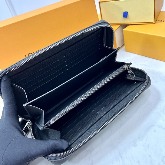 Кожаное портмоне Louis Vuitton Zippy XL premium 22x12x5 см