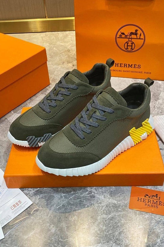 Мужские кроссовки Hermes Bouncing - Khaki
