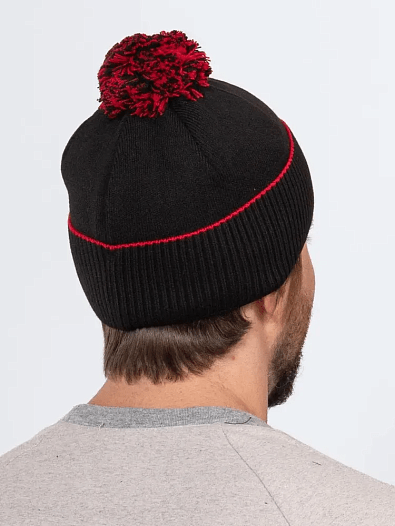 Шапка на флисе Paul & Shark logo-badge - Black   