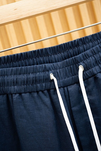 Мужские льняные штаны Loro Piana Premium   