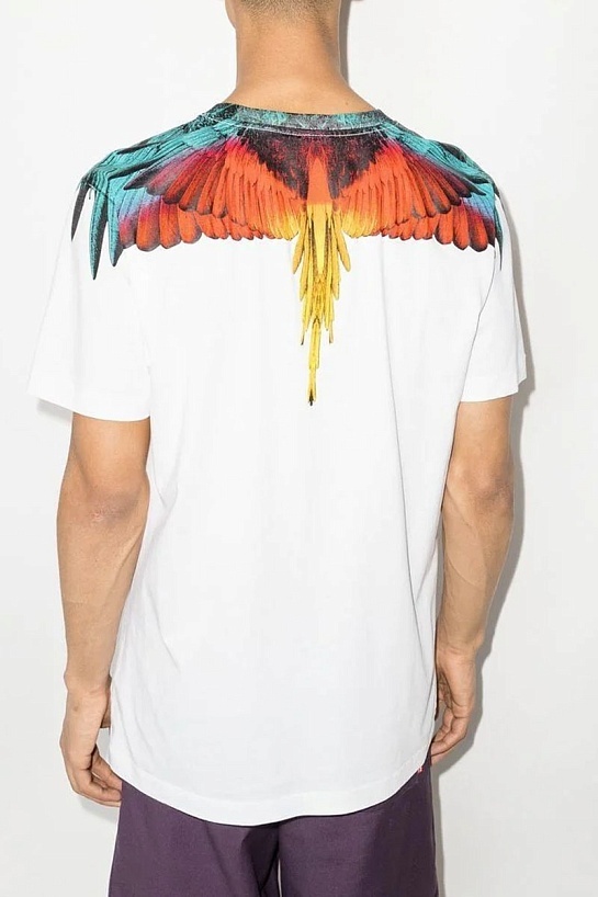 Белая футболка Marcelo Burlon County of Milan Icon Wings