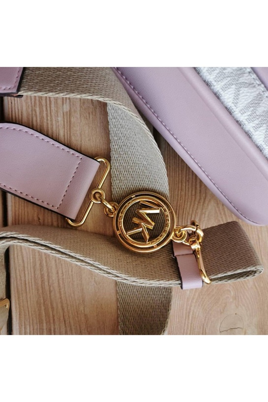 Кожаная сумка Michael Kors 24x16 см
