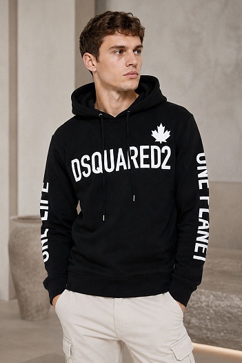 Мужское худи Dsquared2 One Life logo-print   