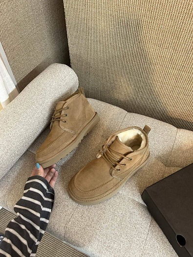 Ботинки с мехом UGG Neumel Moc - Mustard Seed   