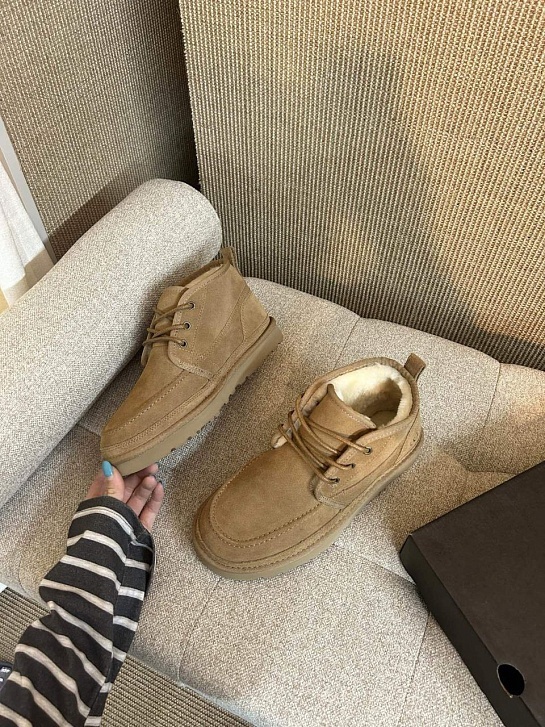 Ботинки с мехом UGG Neumel Moc - Mustard Seed