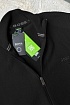 Чёрная кофта на молнии Hugo Boss logo-embroidered